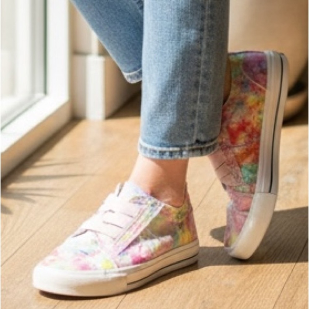 Colorful Tie-Dye Sneakers